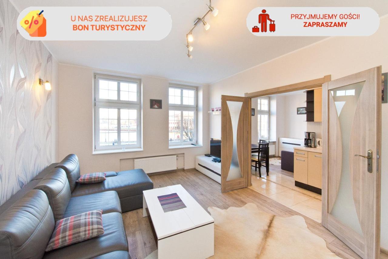Gdanskie Apartamenty - Apartament Targ Rybny Z Widokiem Na Motlawe Kültér fotó