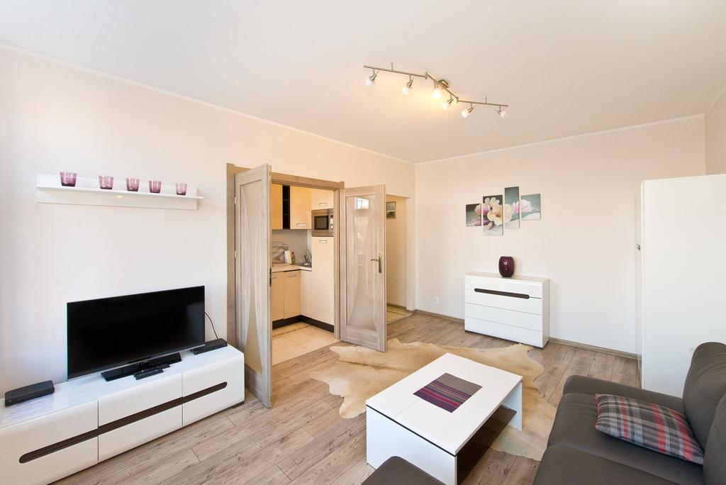 Gdanskie Apartamenty - Apartament Targ Rybny Z Widokiem Na Motlawe Szoba fotó